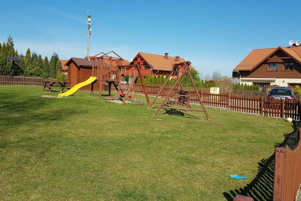 Villa Leika - Panoramablick am Riesengebirge Mysłakowice Exterior foto