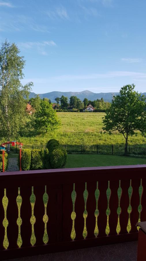 Villa Leika - Panoramablick am Riesengebirge Mysłakowice Exterior foto